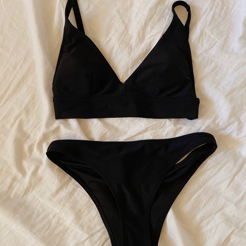 NWOT Aerie Black Bikini